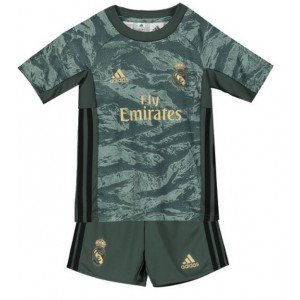 Kit infantil oficial Adidas Real Madrid 2019 2020 II goleiro